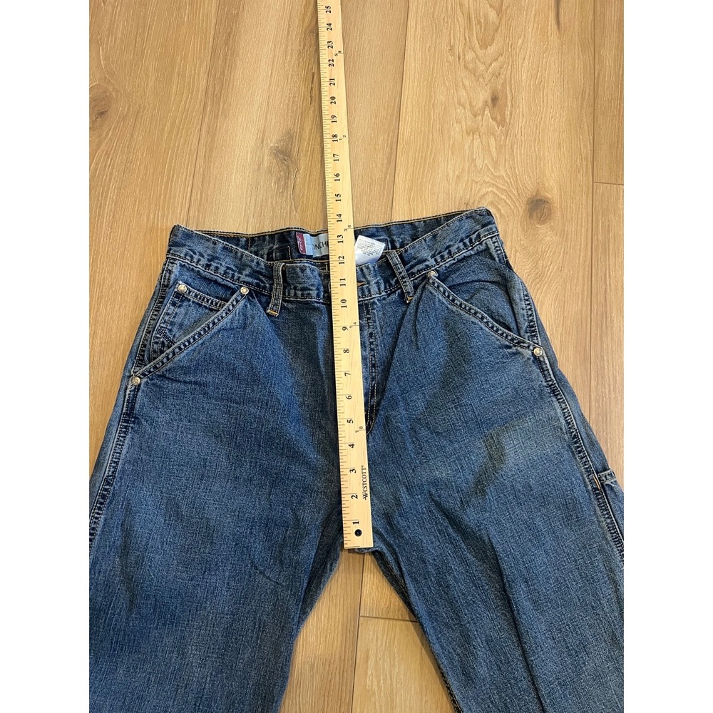 Levi's Cinchback Carpenter Jeans Men's 30x30 Blue Denim Baggy Utility Y2K - Picture 4 of 11